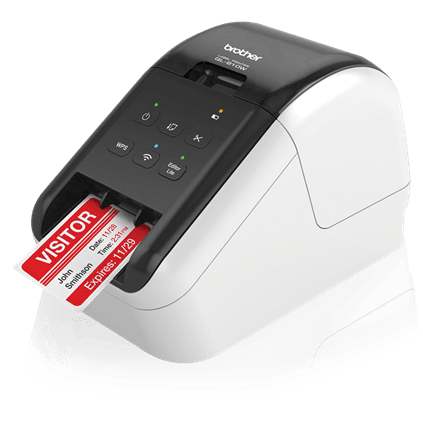 IMPRESORA TÉRMICA DIRECTA BROTHER QL810W, INALÁMBRICA (QL-810W) (NT7)2