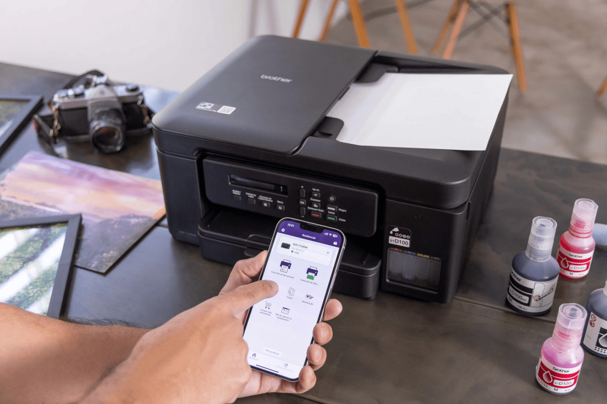 IMPRESORA MULTIFUNCIONAL BROTHER DCP-T730DW - 3 EN 1 DE INYECCIÓN DE TINTA A COLOR (DCPT730DW) (NT7)6