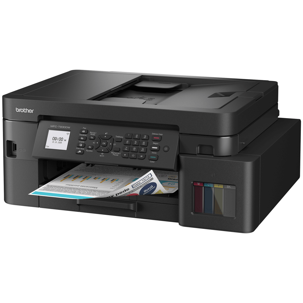 IMPRESORA MULTIFUNCIONAL BROTHER MFC-T930DW - 4 EN 1 DE INYECCIÓN DE TINTA A COLOR (MFCT930DW) (NT7)2