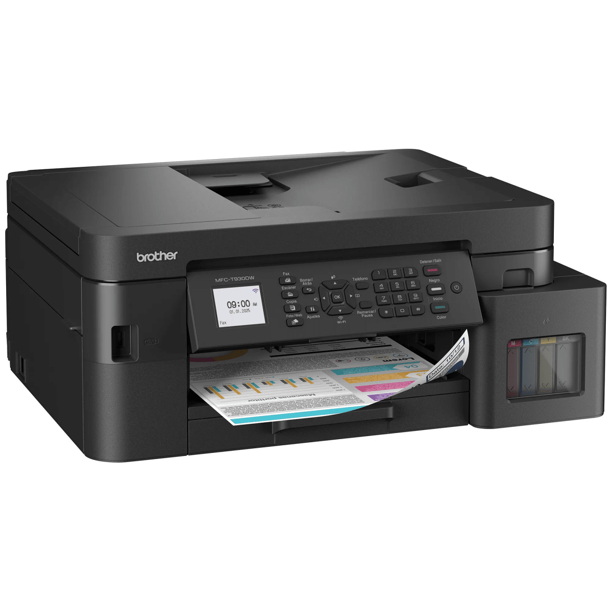 IMPRESORA MULTIFUNCIONAL BROTHER MFC-T930DW - 4 EN 1 DE INYECCIÓN DE TINTA A COLOR (MFCT930DW) (NT7)3