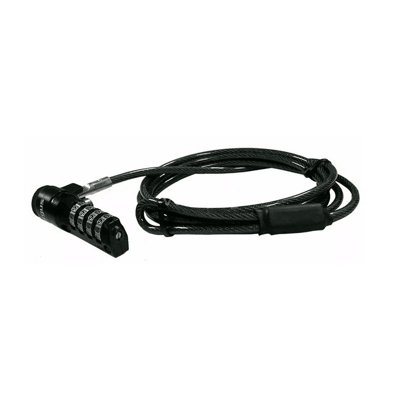 CABLE DE SEGURIDAD TARGUS DEFCON T-LOCK CLAVE 4 DIGITOS BOLSA (ASP61LA) (NT8)2