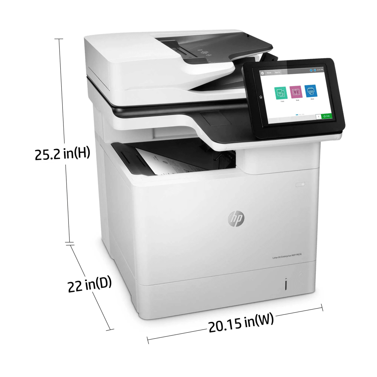 IMPRESORA MULTIFUNCIONAL HP LASERJET ENTERPRISE M636FH (7PT00A#AKV) (NT3)7