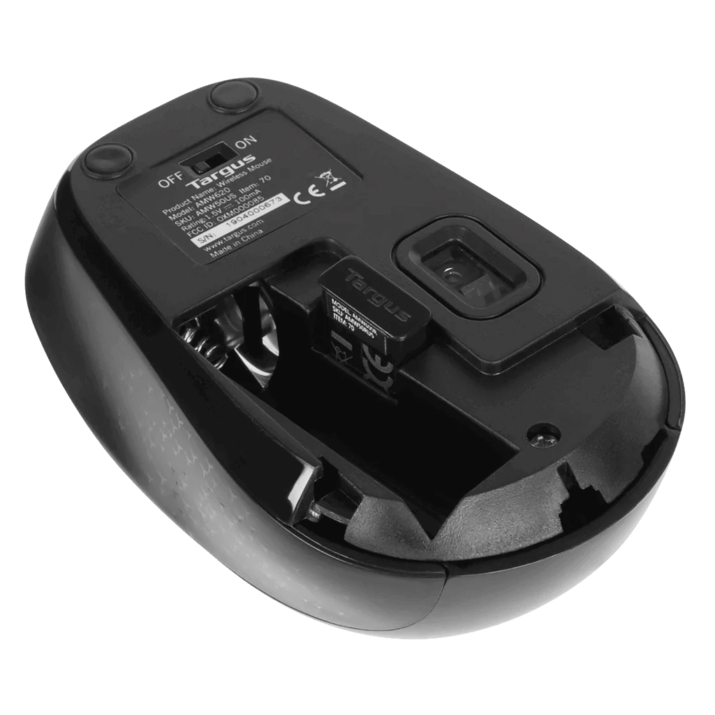MOUSE TARGUS BLUE TRACE INALÁMBRICO, OPTICAL, NEGRO (AMW50US) (NT8)8