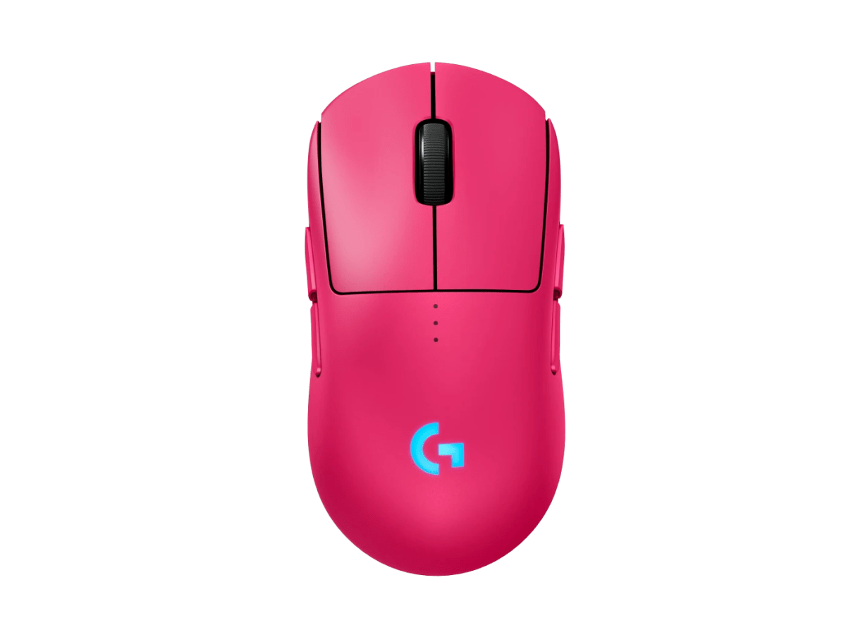 MOUSE LOGITECH G PRO 2 LIGHTSPEED WIRELESS HERO 2 44K LIGHTFORCE/LIGHTSYNC ROSA (910-007291) (NT8) 0