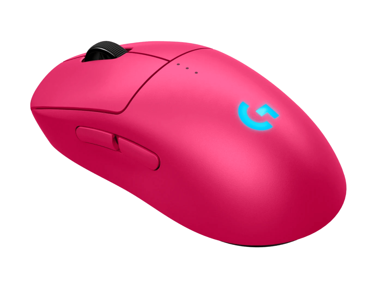 MOUSE LOGITECH G PRO 2 LIGHTSPEED WIRELESS HERO 2 44K LIGHTFORCE/LIGHTSYNC ROSA (910-007291) (NT8)3