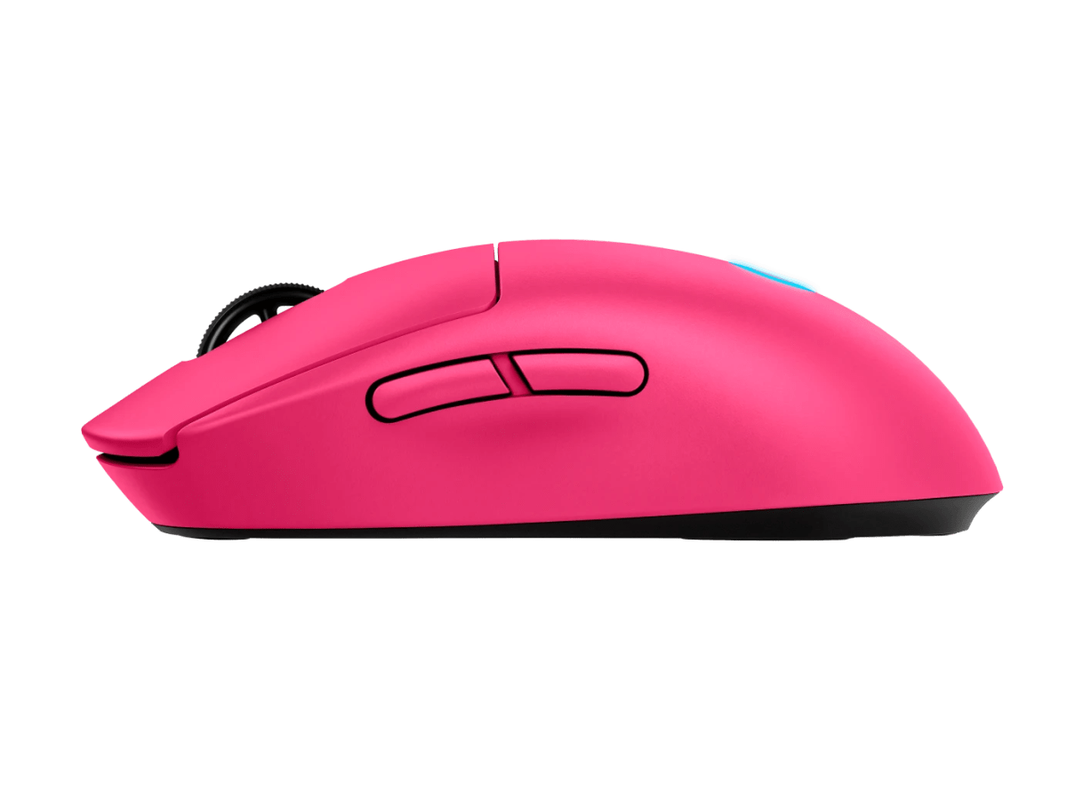 MOUSE LOGITECH G PRO 2 LIGHTSPEED WIRELESS HERO 2 44K LIGHTFORCE/LIGHTSYNC ROSA (910-007291) (NT8)4