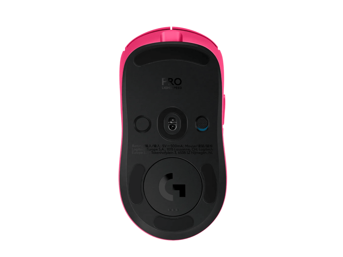 MOUSE LOGITECH G PRO 2 LIGHTSPEED WIRELESS HERO 2 44K LIGHTFORCE/LIGHTSYNC ROSA (910-007291) (NT8)6