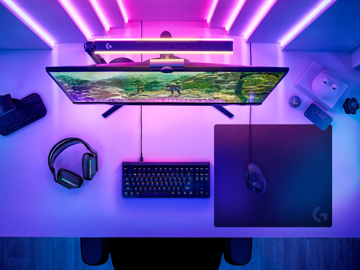 MOUSE PAD LOGITECH G740 CLOTH LARGE NEGRO (943-000804) (NT8)6