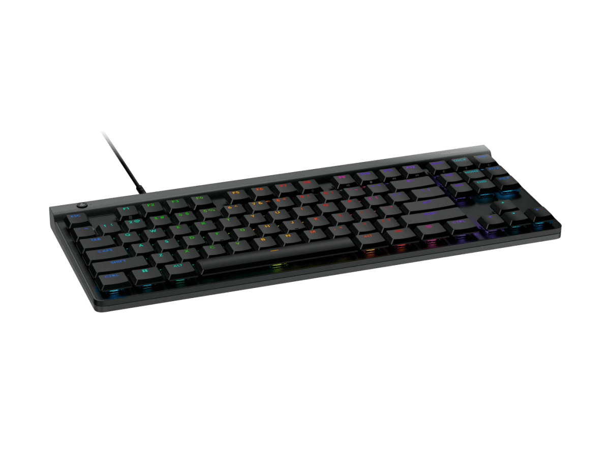 TECLADO LOGITECH G515 TKL - WIRED LIGHTSYNC RGB / KEYCONTROL, INGLÉS, NEGRO (920-012868) (NT8)2
