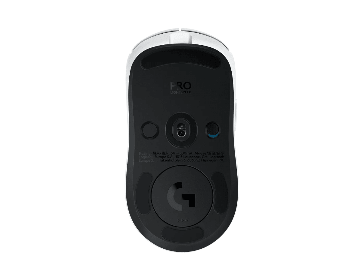 MOUSE LOGITECH G PRO 2 LIGHTSPEED WIRELESS HERO 2 44K LIGHTFORCE/LIGHTSYNC BLANCO (910-007290) (NT8)6