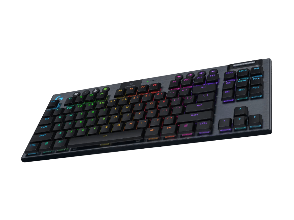 TECLADO LOGITECH G915 X TKL LIGHTSPEED/ BT LIGHTSYNC RGB / KEYCONTROL NEGRO (920-012715) (NT8)4