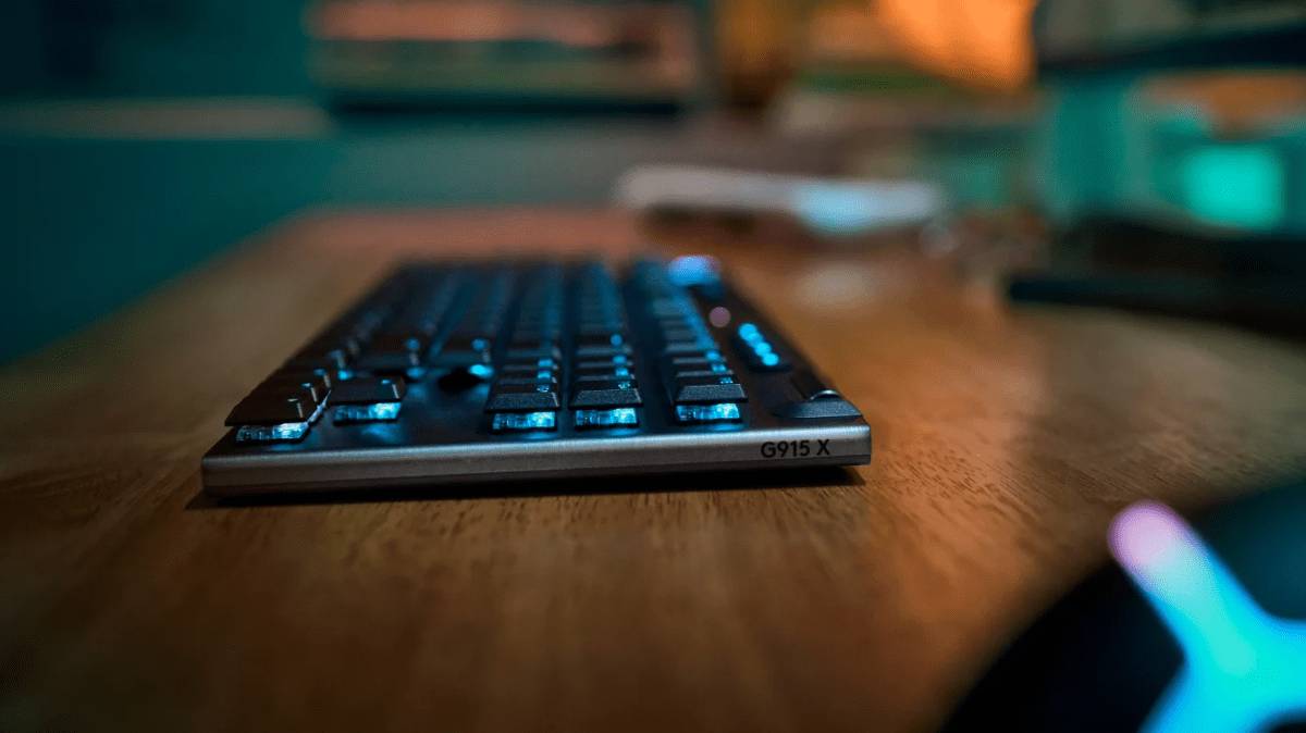 TECLADO LOGITECH G915 X TKL LIGHTSPEED/ BT LIGHTSYNC RGB / KEYCONTROL NEGRO (920-012715) (NT8)8