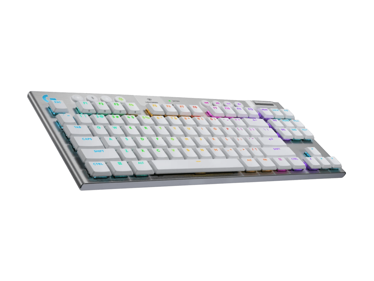 TECLADO LOGITECH G915 X TKL LIGHTSPEED/ BT LIGHTSYNC RGB / KEYCONTROL BLANCO (920-012732) (NT8)3