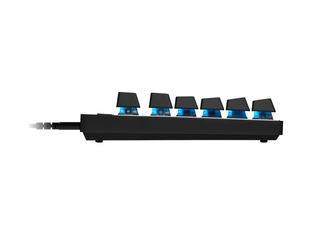 TECLADO LOGITECH PRO X TKL RAPID ANÁLOGO, WIRED USB-C, LS RGB, KEYCONTROL, NEGRO (920-013131) (NT8)5