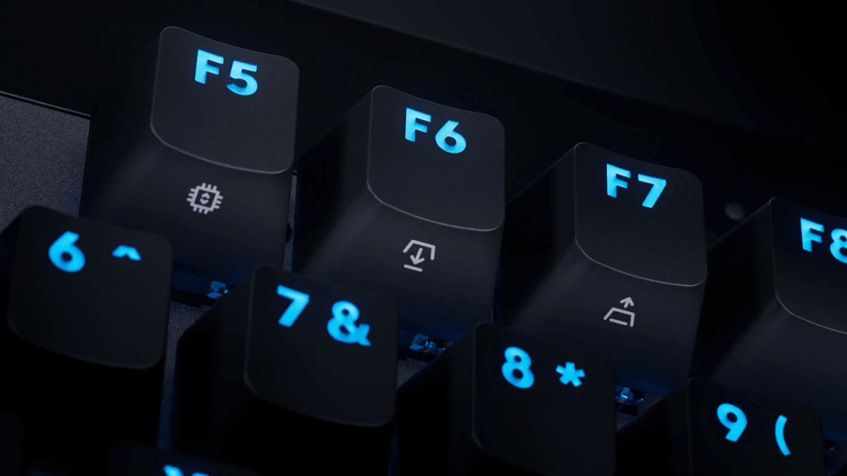 TECLADO LOGITECH PRO X TKL RAPID ANÁLOGO, WIRED USB-C, LS RGB, KEYCONTROL, NEGRO (920-013131) (NT8)9
