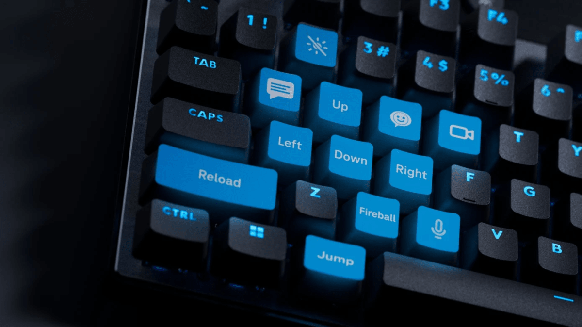 TECLADO LOGITECH PRO X TKL RAPID ANÁLOGO, WIRED USB-C, LS RGB, KEYCONTROL, NEGRO (920-013131) (NT8)10