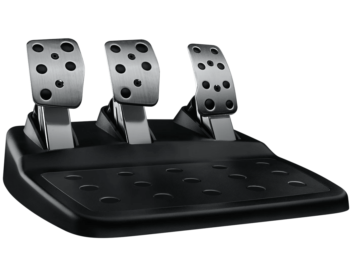 TIMON CON PEDAL LOGITECH G29 RACING WHEEL PS5/PS4/PS3/PC USB NEGRO (941-000111) (NT8)5