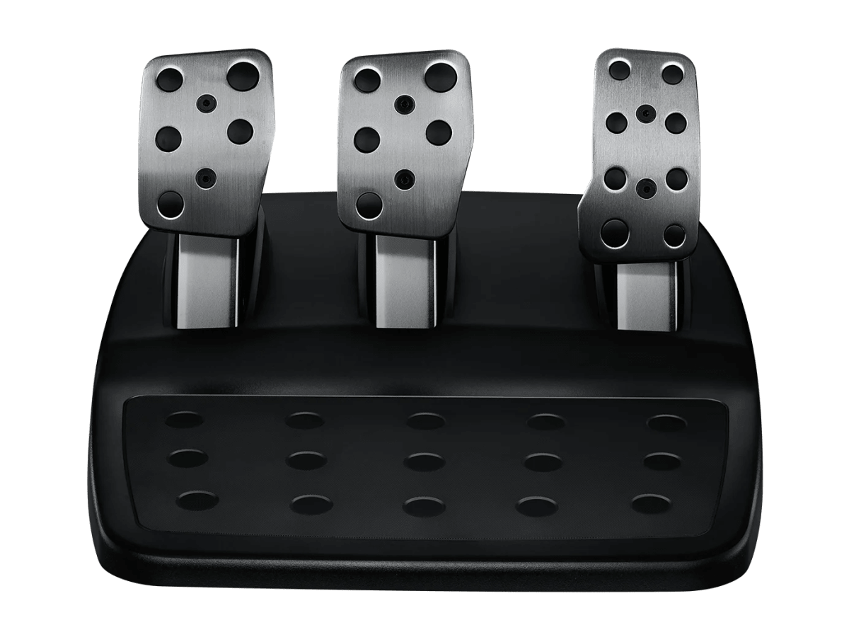 TIMON CON PEDAL LOGITECH G29 RACING WHEEL PS5/PS4/PS3/PC USB NEGRO (941-000111) (NT8)6