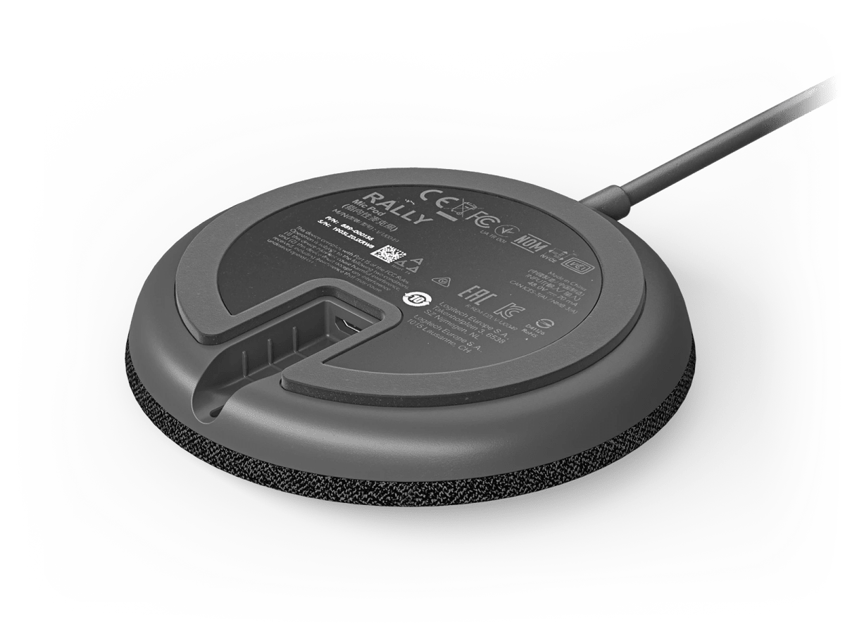 BASE DE MICROFONO LOGITECH B2B PARA RALLY, GRAFITO (989-000430) (NT8)3