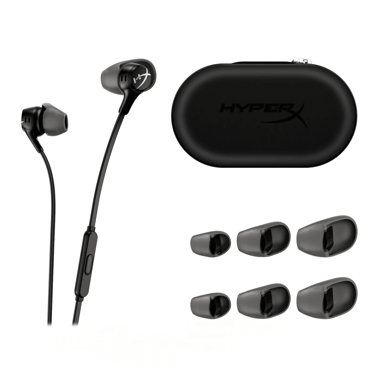 AUDIFONOS HYPERX CLOUD EARBUDS II NEGRO (70N24AA) (NT3)5