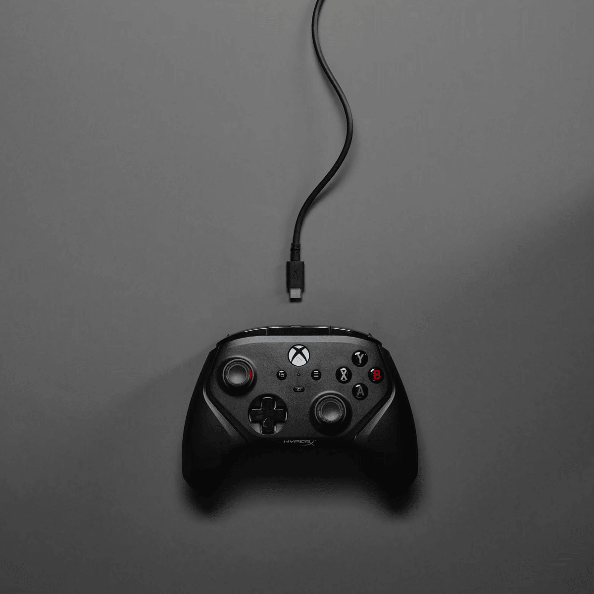 MANDO DE VIDEOJUEGOS HYPERX CLUTCH GLADIATE - XBOX, CABLEADO, PARA PC, NEGRO (6L366AA) (NT3)12