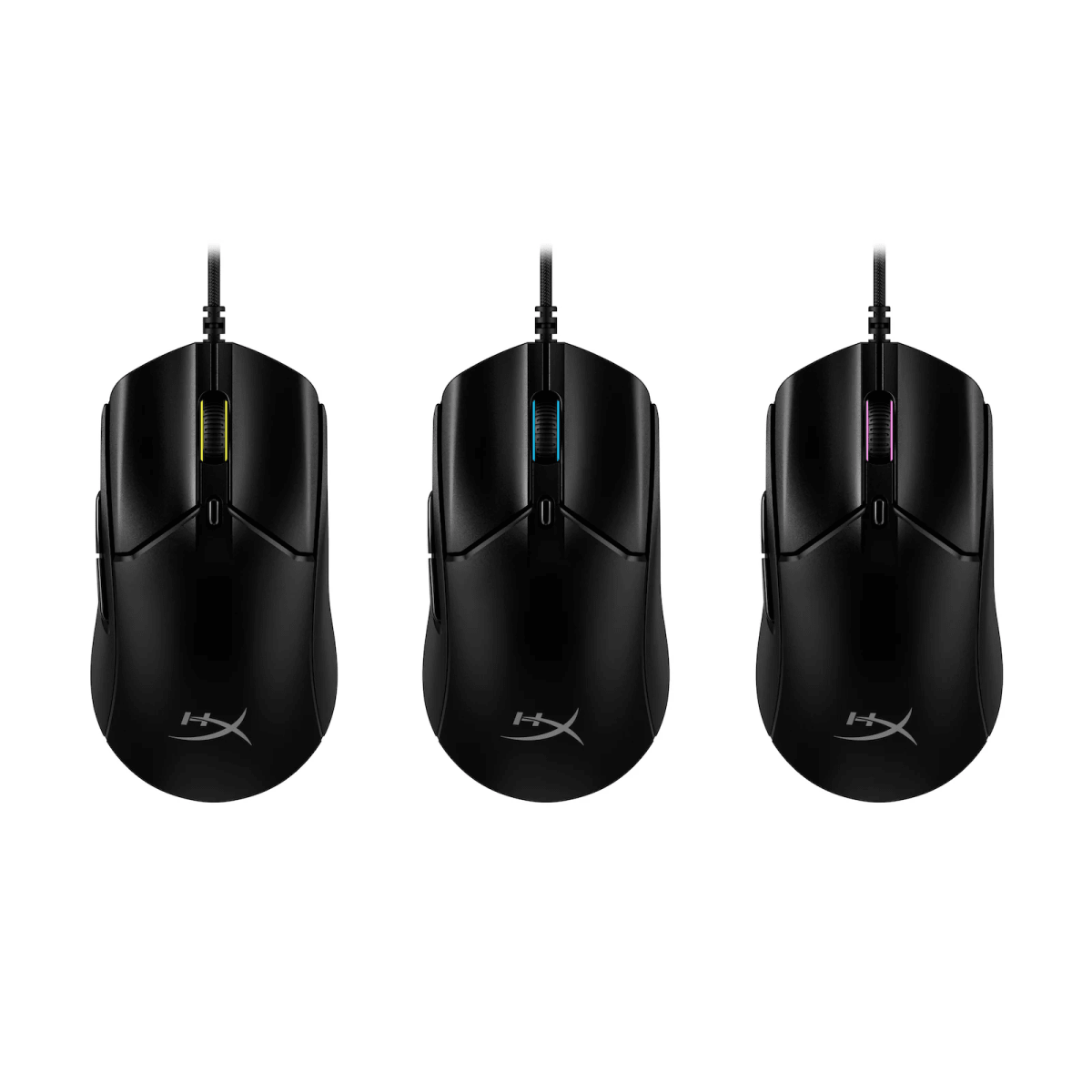 MOUSE GAMER HYPERX PULSEFIRE HASTE 2 - CABLEADO, OPTICO, 6 BOTONES, NEGRO (6N0A7AA) (NT3)7