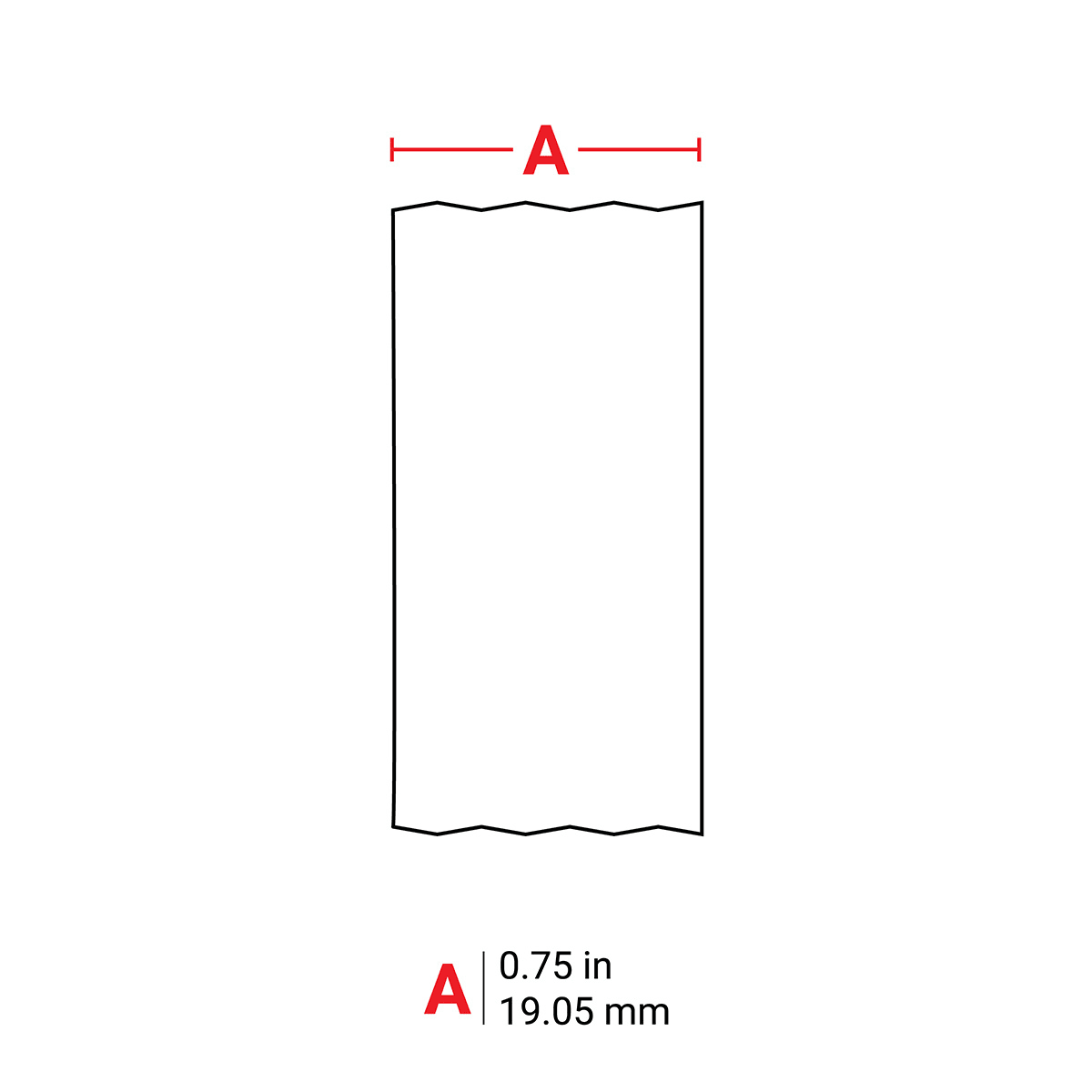 CARTUCHO DE ETIQUETA ADHESIVA DE NYLON PARA M21 19.1MMX4.9MTS BLANCO (M21-750-499) (NT1)5