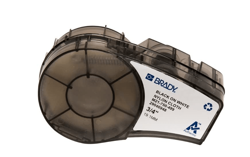 CARTUCHO DE ETIQUETA ADHESIVA DE NYLON PARA M21 19.1MMX4.9MTS BLANCO (M21-750-499) (NT1) 0