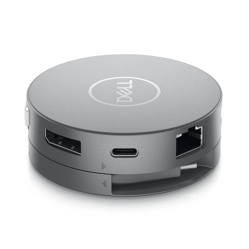 ADAPTADOR DE VIAJE DELL PRO DA310 - MULTIPUERTO, USB-C, 7 EN 1 (470-AETL) (NT7)2