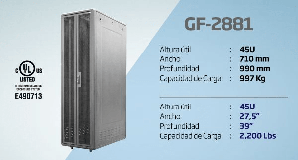 GABINETE DE PISO QUEST 45RU (GF-2881) (NT1)2