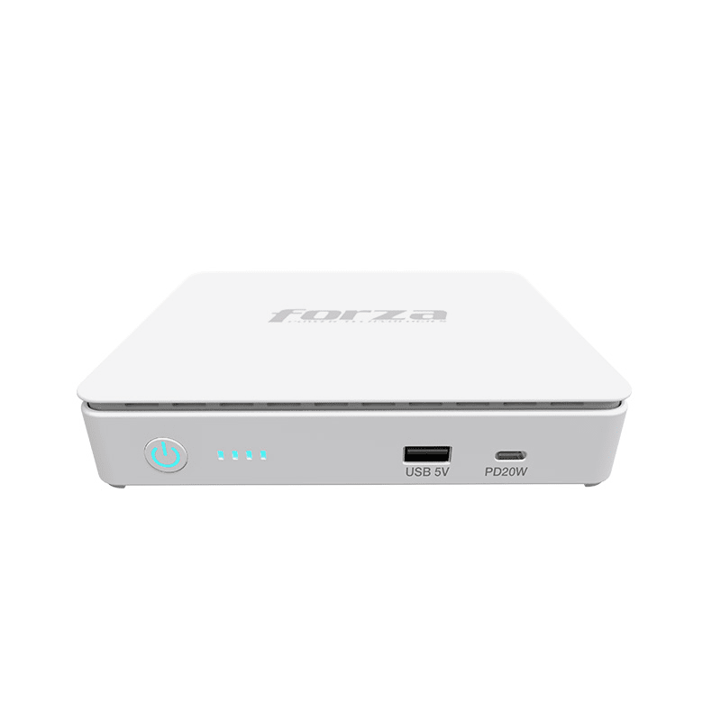 UPS FORZA PoE Y BANCO DE ENERGIA USB-C C/BATERIA 35W, SALIDAS 5/9/12/15/24V CC (DC-350USBP) (NT3) 0