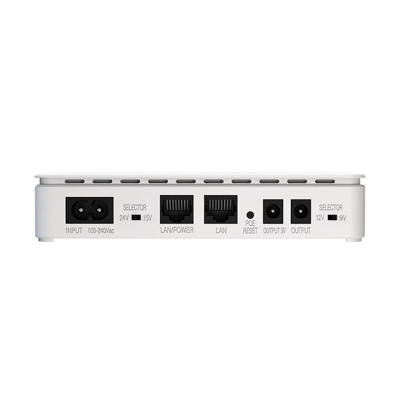 UPS FORZA PoE Y BANCO DE ENERGIA USB-C C/BATERIA 35W, SALIDAS 5/9/12/15/24V CC (DC-350USBP) (NT3)4
