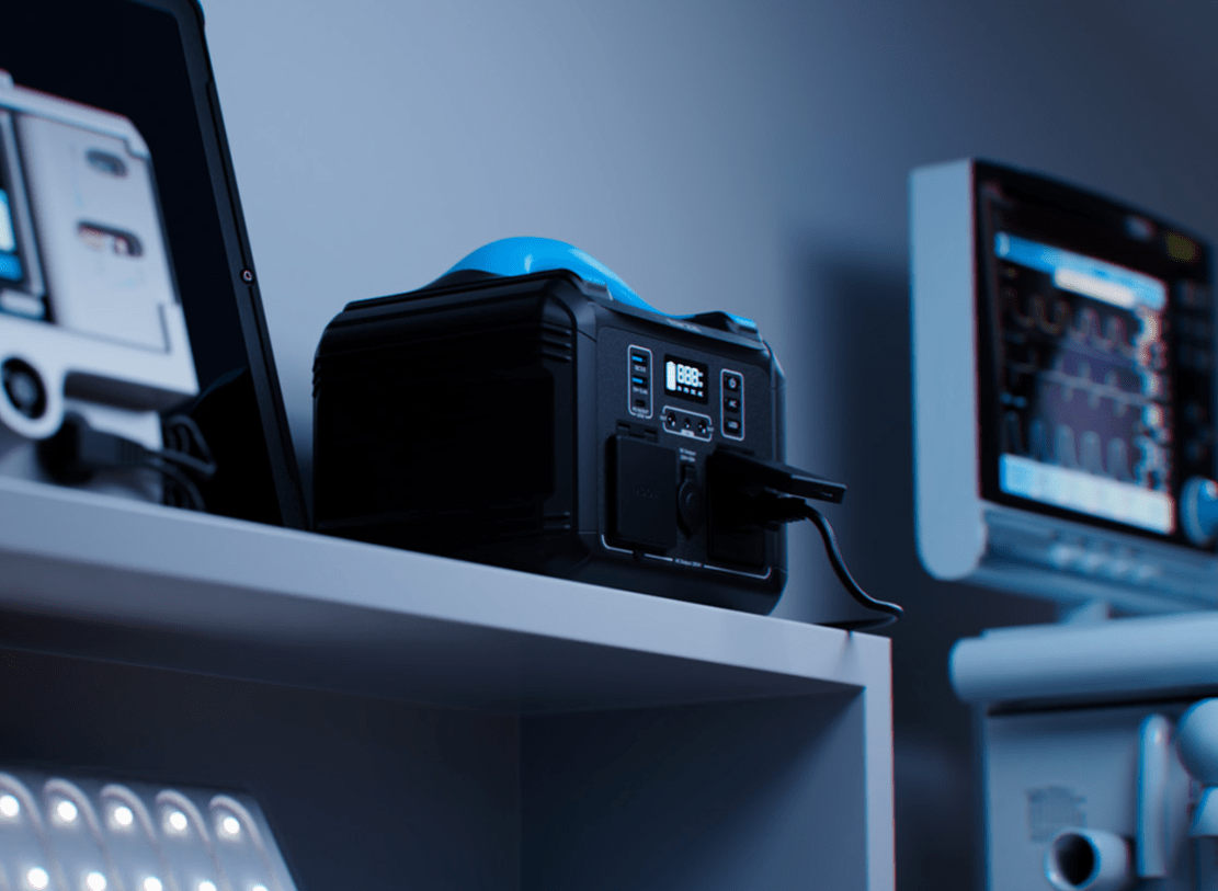 CENTRAL ELÉCTRICA PORTÁTIL FORZA 300W, TOMAS 2CA/6CC 3.75V, BATERIA LiMnFePO4, 220V (FPP-T302) (NT3)5