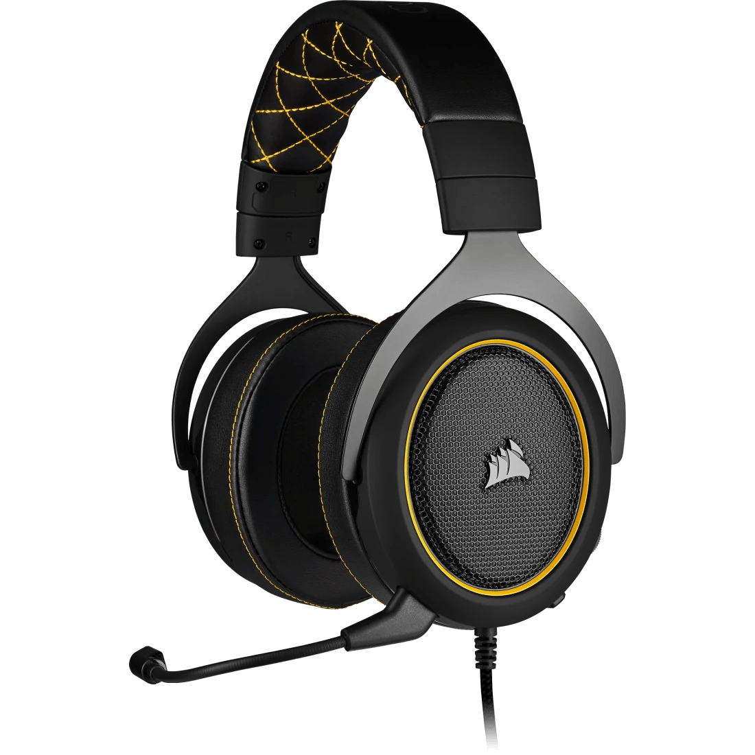 AURICULAR CORSAIR ESTEREO HS60 7.1 YELLOW (CA-9011214-NA) 12