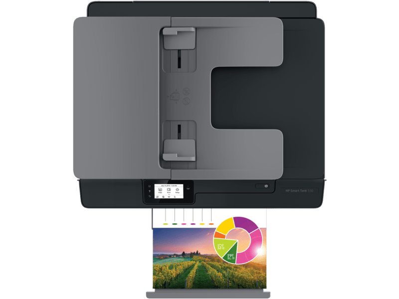 IMPRESORA HP MULTIFUNCIONAL SMART TANK 530 WIFI (4SB24A#AKY)5