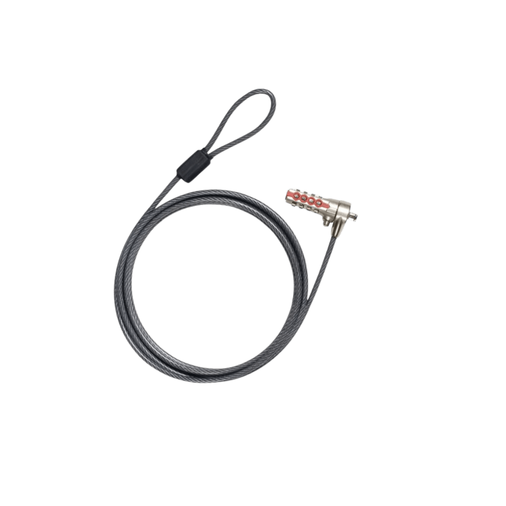 CABLE DE SEGURIDAD TARGUS DEFCON T-LOCK CLAVE 4 DIGITOS (PA410S-1) (NT8)2