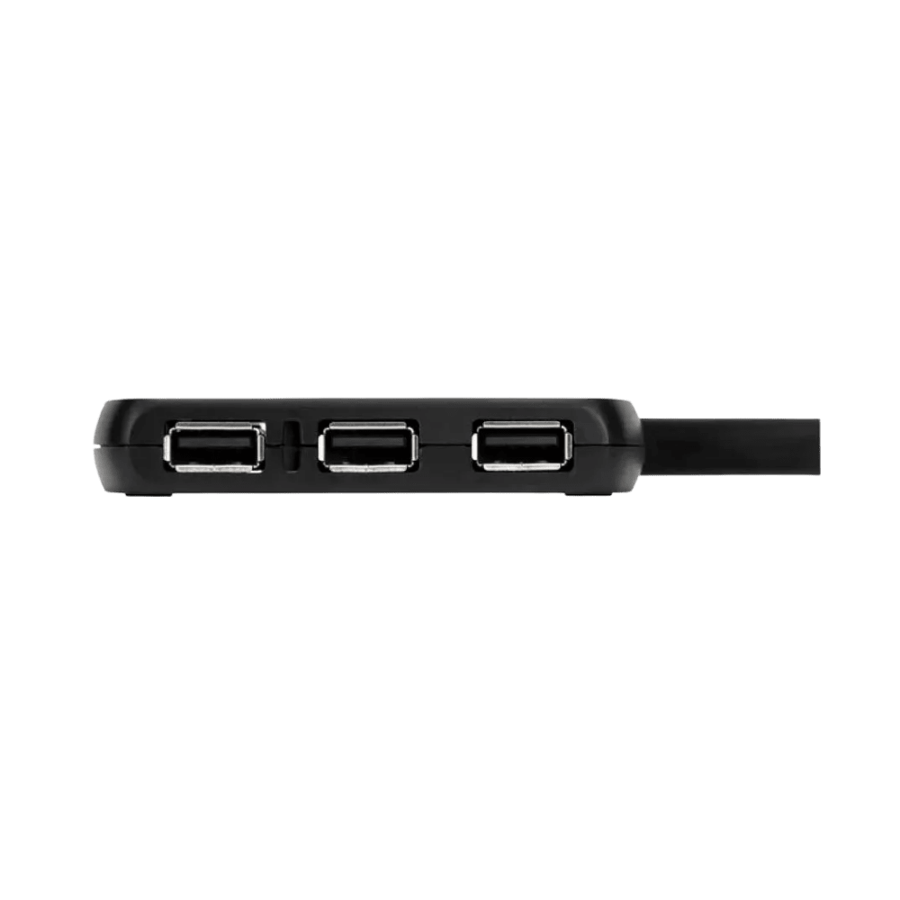 HUB USB TARGUS 4 PORT USB-A 2.0 BLACK (ACH114LP) (NT8)4