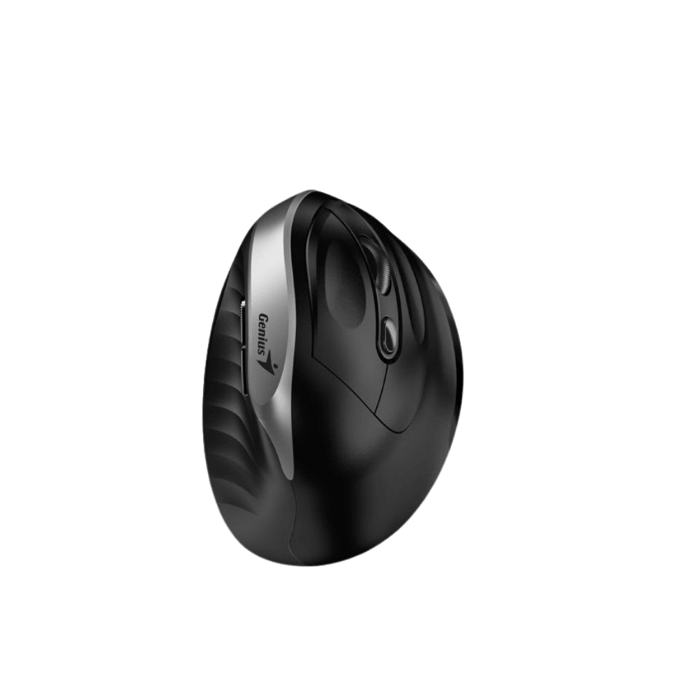 MOUSE GENIUS ERGO 8250S WIRELESS VERTICAL 6B ERGONOMICO SILVER (31030031401) (NT8) 0