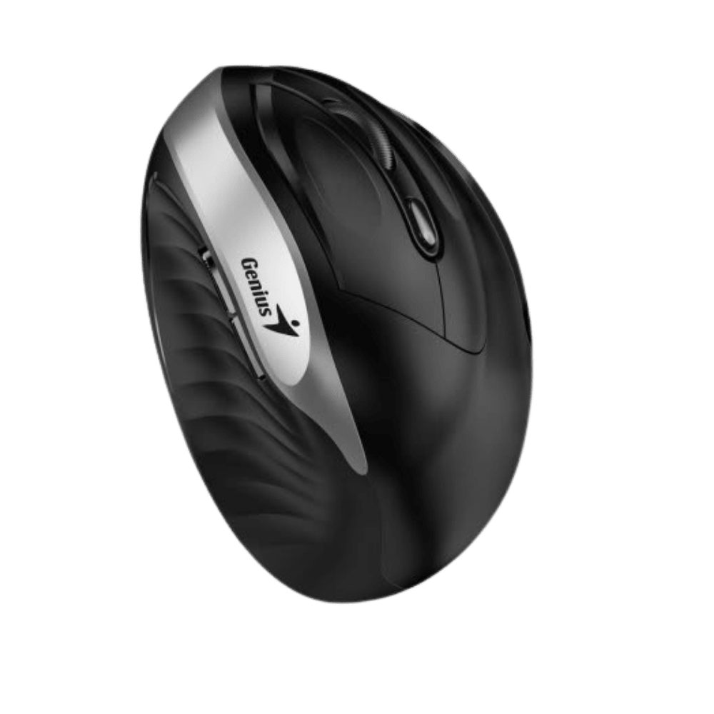 MOUSE GENIUS ERGO 8250S WIRELESS VERTICAL 6B ERGONOMICO SILVER (31030031401) (NT8)4