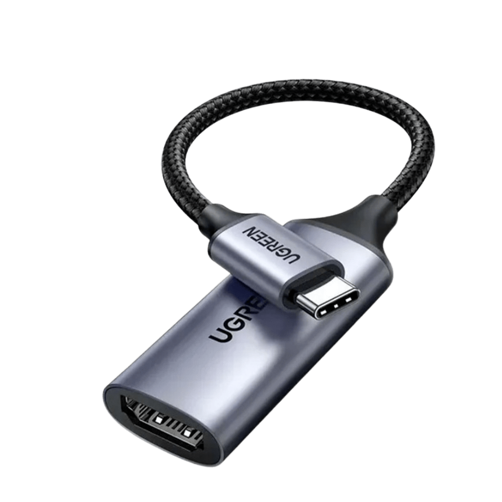 ADAPTADOR UGREEN USB-C A HDMI 4K 60HZ CABLE TRENZADO DE ALUMINIO (70444) (NT50)2
