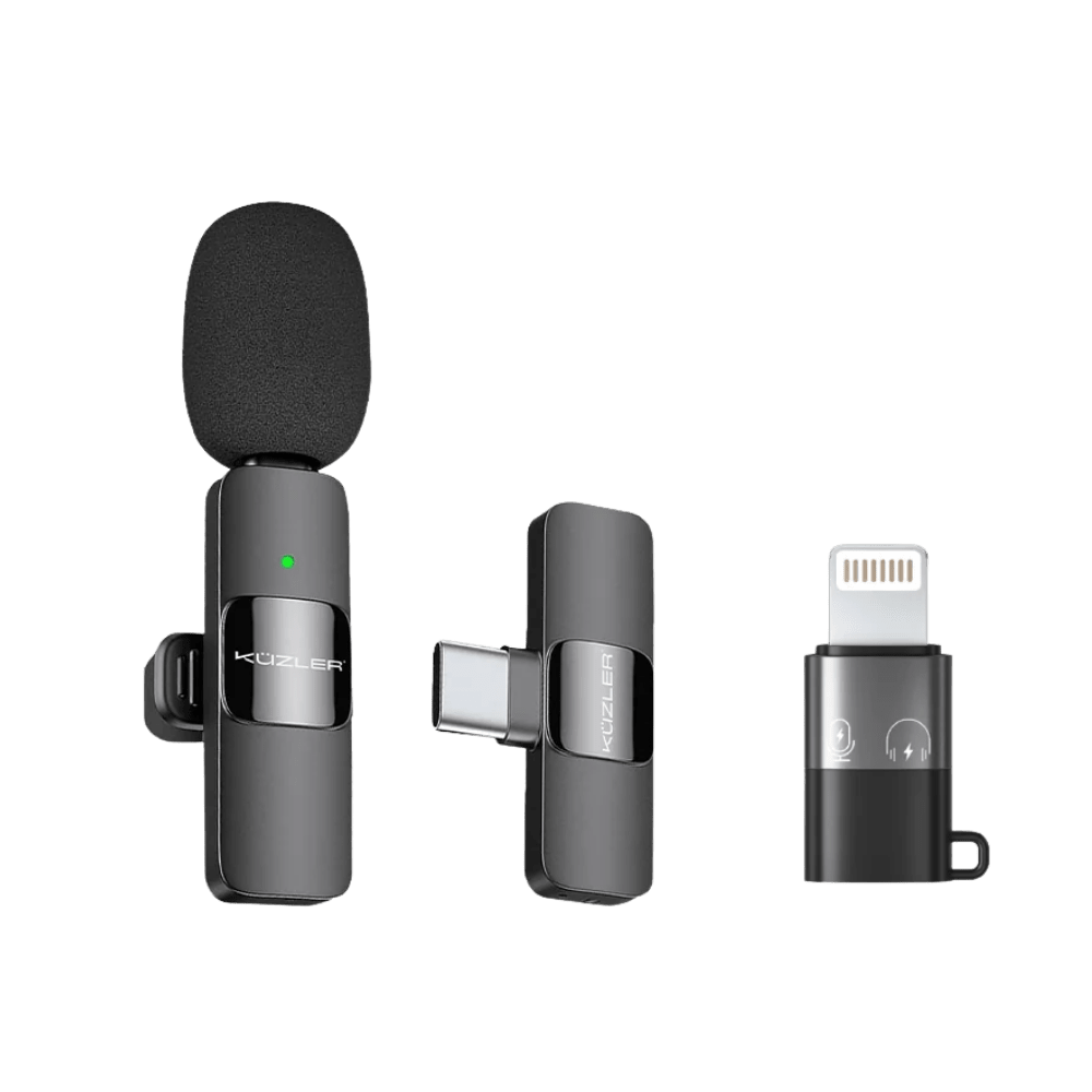 MICROFONO KUZLER INALAMBRICO PARA CELULAR TIPO C RECWAVE-C (NT50) 0