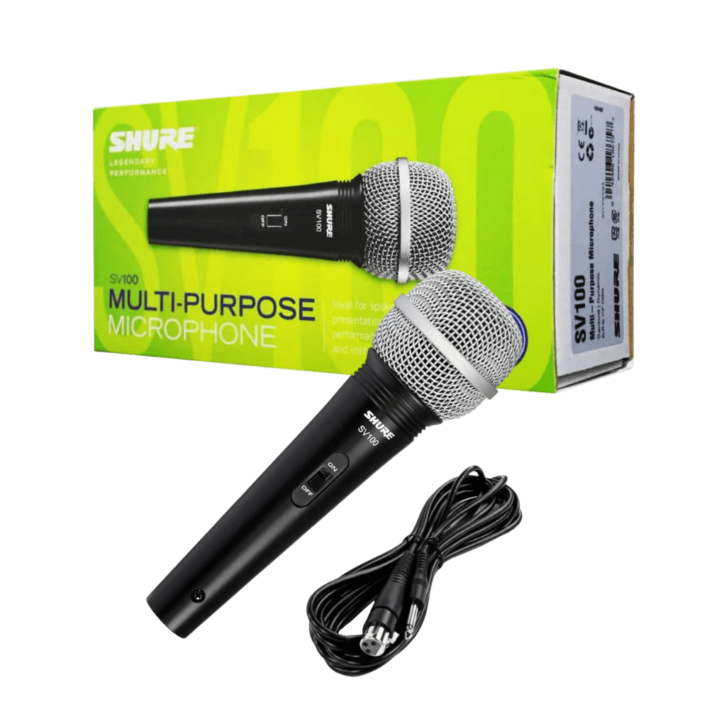 MICROFONO SHURE SV100 DINÁMICO CARDIOIDE2