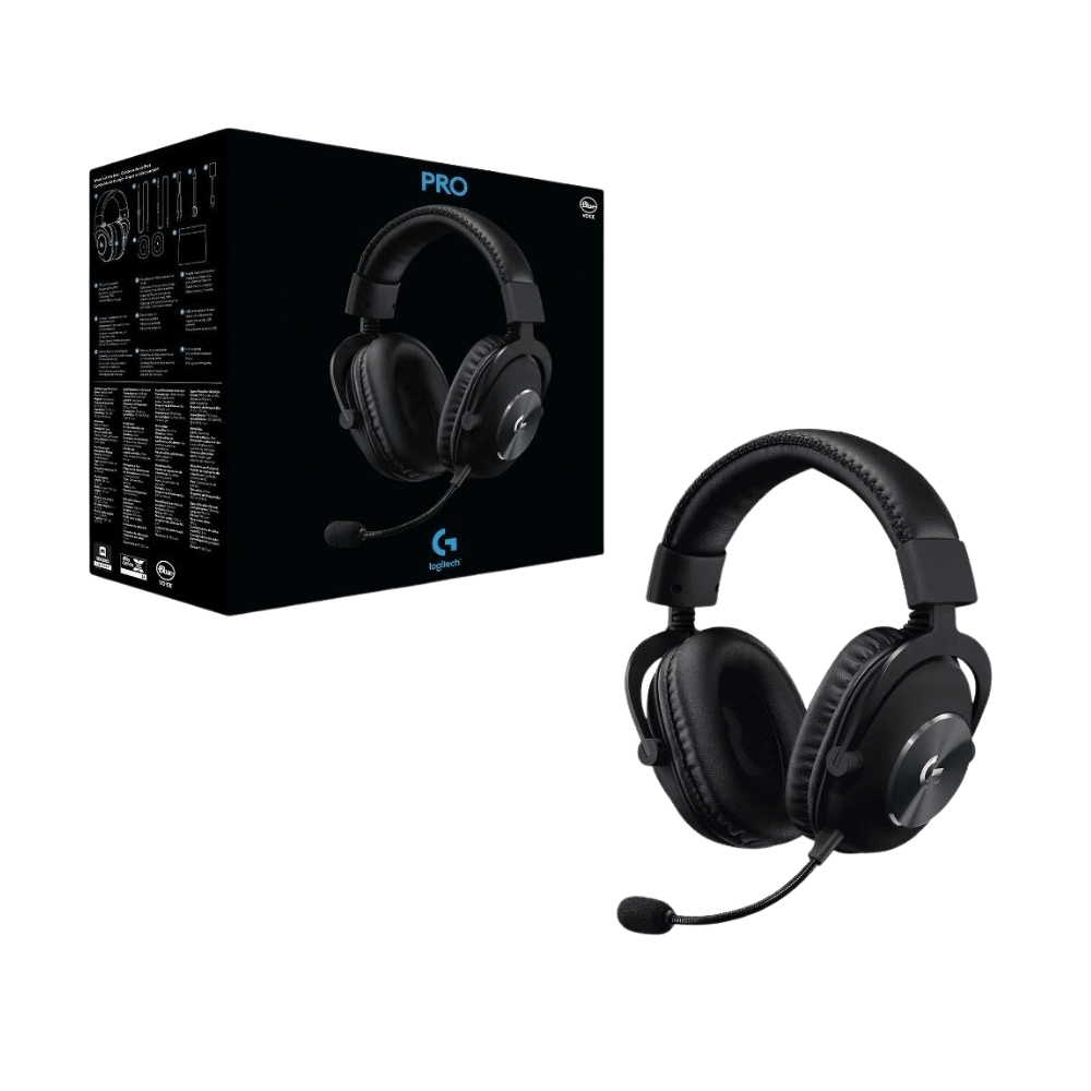 AUDIFONO LOGITECH G PRO-X CON MICROFONO NEGRO (981-000817) (NT8)3