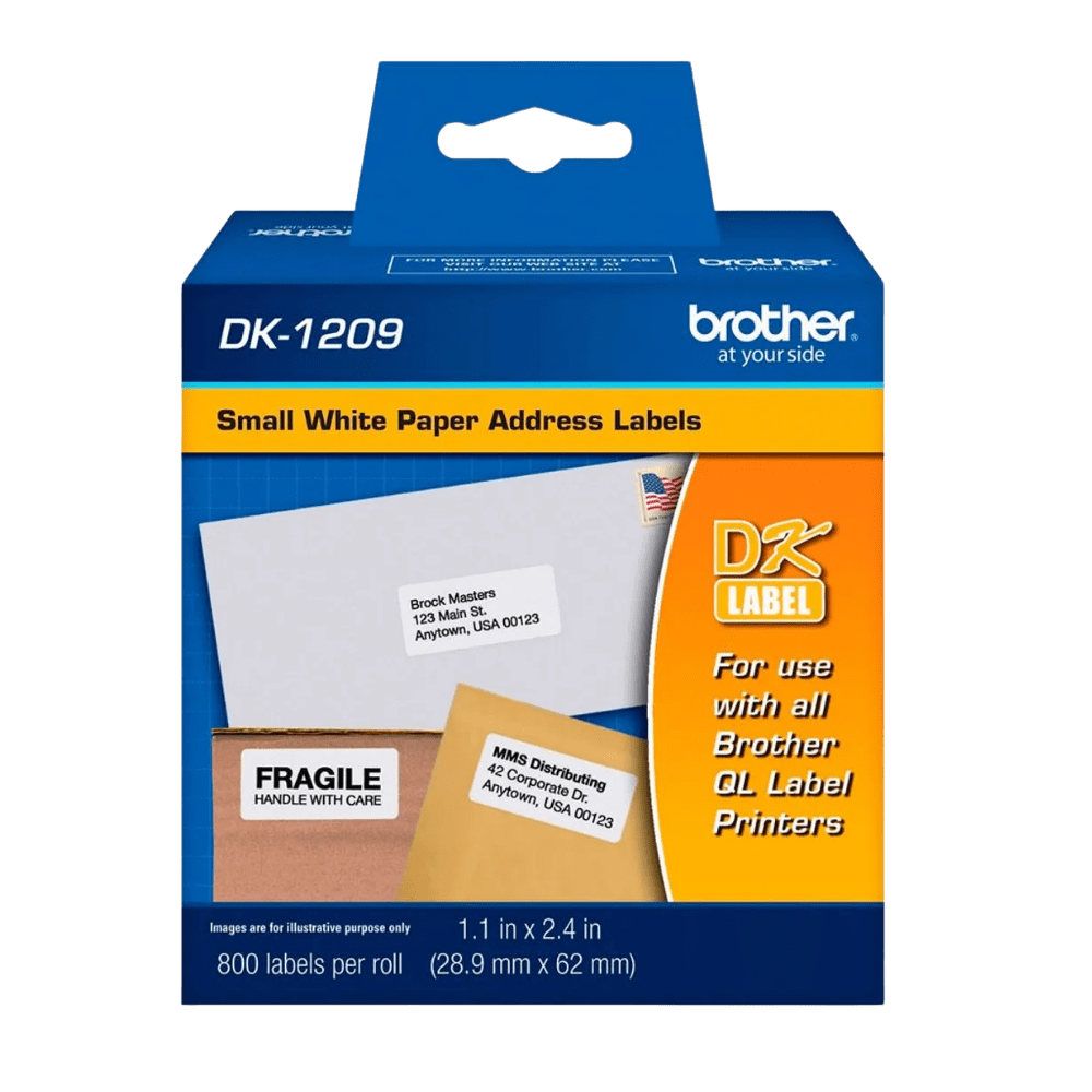 CINTA BROTHER PARA ETIQUETADORA, 29MM X 62MM (DK-1209) (NT50)2
