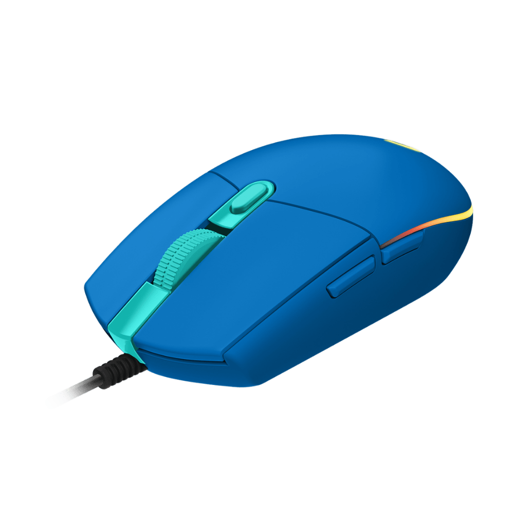 MOUSE LOGITECH G203 LIGHTSYNC OPTICAL 8000 DPI RGB AZUL (910-005795) (NT8)2