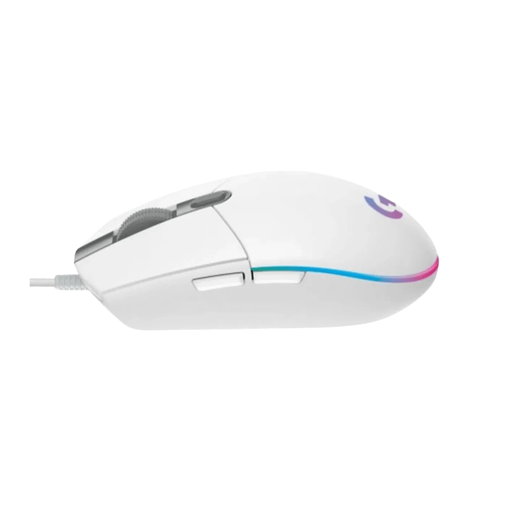 MOUSE LOGITECH G203 LIGHTSYNC OPTICAL 8000 DPI RGB BLANCO (910-005794) (NT8)3