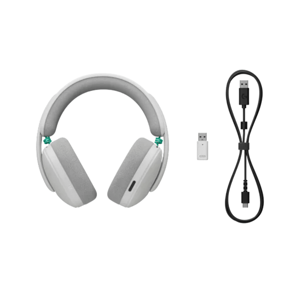 AUDIFONO LOGITECH G325 24H/LIGHTSPEED/BT/40MM/CABLE USB-C BLANCO (981-001530) (NT8)4