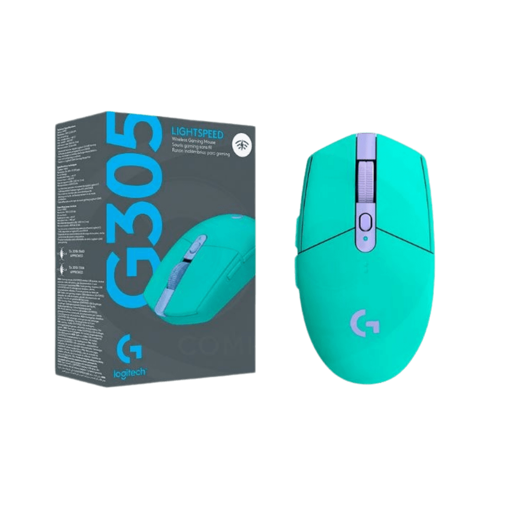 MOUSE LOGITECH G305 LIGTHSPEED WIRELESS MINT (910-006377) (NT8)4