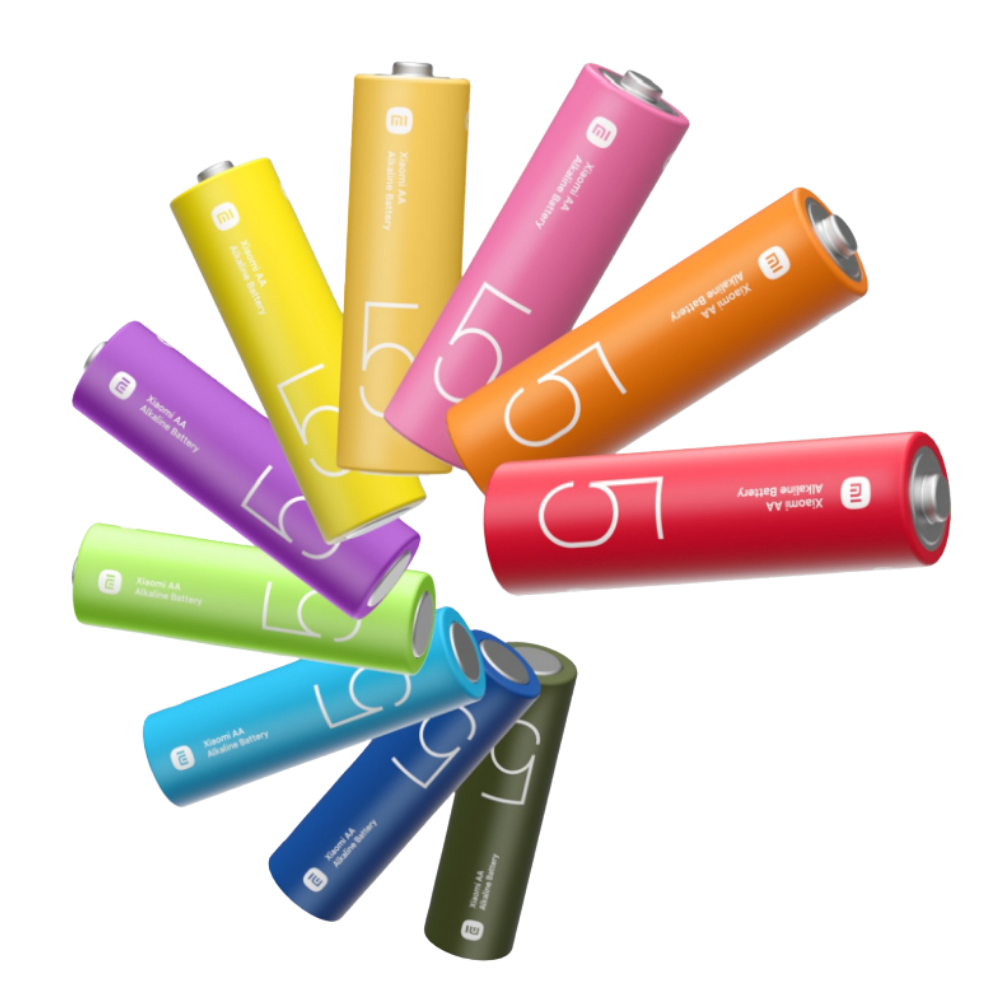 PILA XIAOMI ALCALINA AA RAINBOW LR6 CAJA 10UNI (BHR5393GL) 0