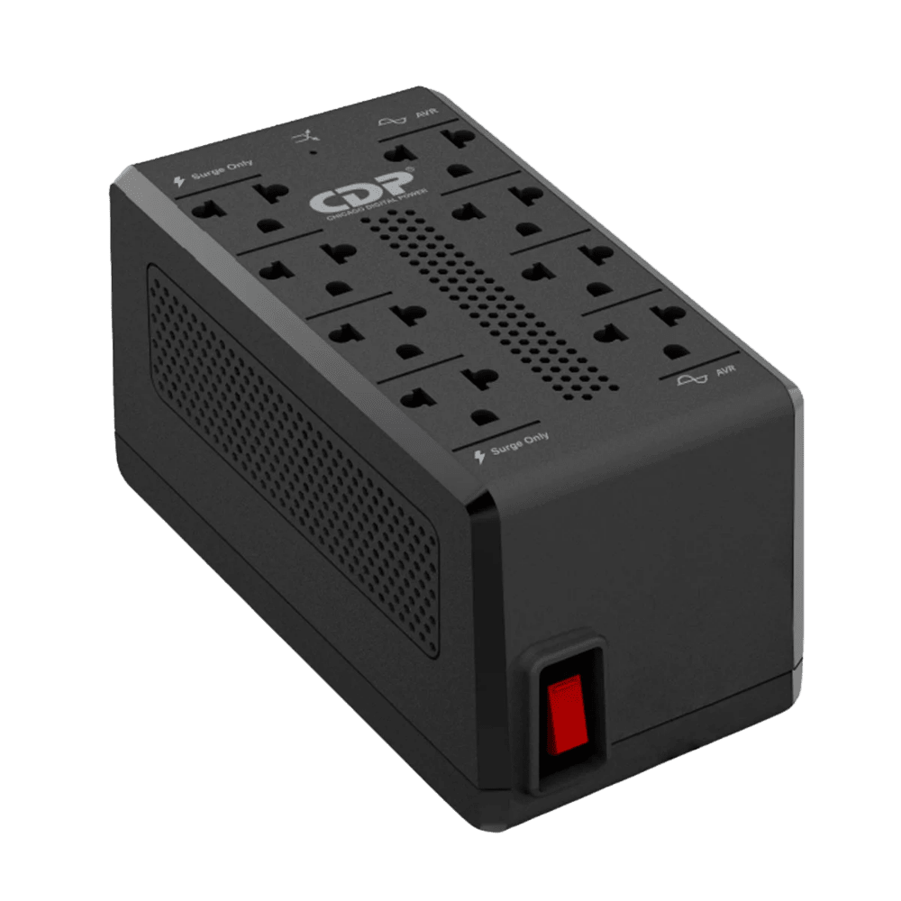 ESTABILIZADOR CDP 1410VA/700W DE 8 TOMAS (R-AVR1408I) 0